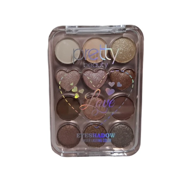 Pretty 12Li Far Eyeshadov Longer Lasting Color No 03 - 1