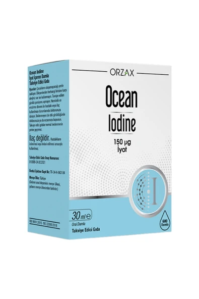 Ocean Iodine Damla 30 ml ürün görseli