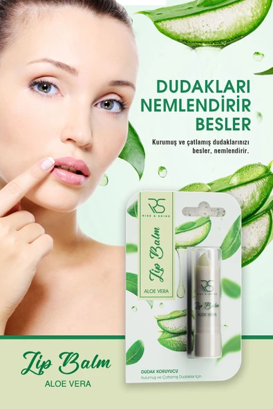RİSE & SHİNE Alorevera Lip Balm - 2