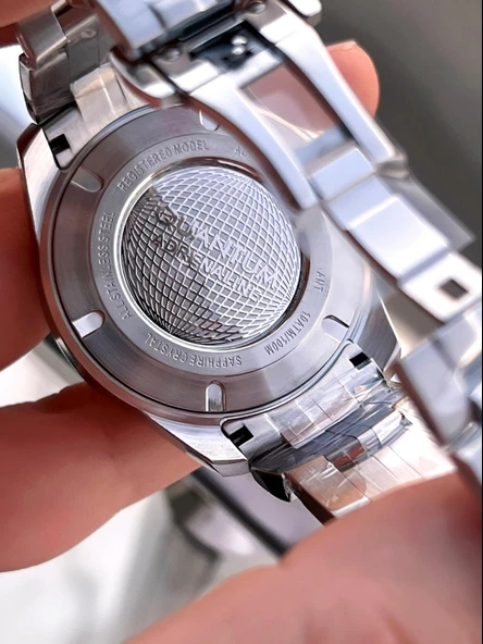 Quantum Sapphire Cizilmez Cam Çelik Kordon 2 Yıl Garantili 10 Atm Erkek Kol Saat EDG.1211.390 - Resim 4