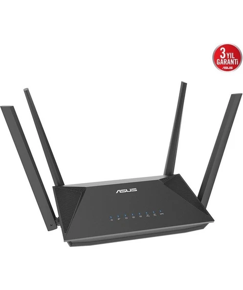 ASUS RT-AX52 Pro 574MBPS-2402MBPS Dual-Bant Wi-Fi 6 Router - Resim 3