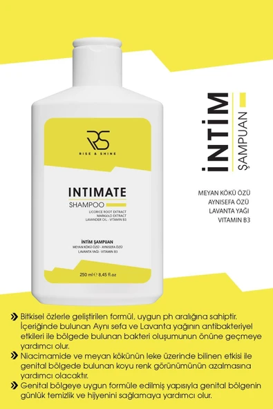 RİSE & SHİNE Intim Ph Dengeli Yıkama Jeli - 250 Ml - 2