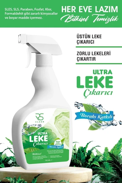 RS CLEAN Ultra Bitkisel Leke Çıkarıcı - 750 Ml - 2