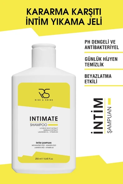 RİSE & SHİNE Intim Ph Dengeli Yıkama Jeli - 250 Ml