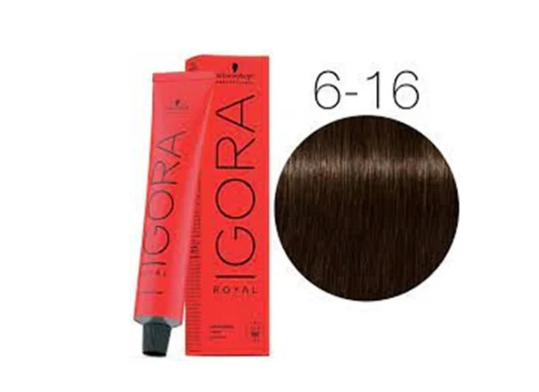 Schwarzkopf Igora Royal 6-16 Saç Boyası 60ml