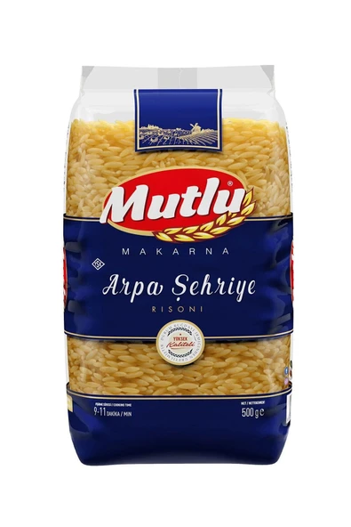 Mutlu MAKARNA ARPA ŞEHRİYE 500 GR ürün görseli
