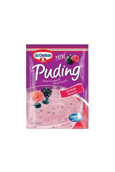 Dr. Oetker Dr Oetker Orman Meyveli Puding 81 Gr. ürün görseli