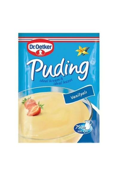 Dr. Oetker Dr Oetker Vanilyalı Puding 120 Gr. ürün görseli