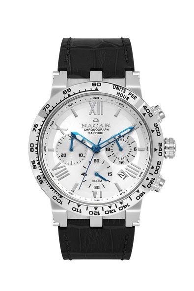 Nacar SAFİR CAM SPOR SİYAH ERKEK KOL SAATİ NC34-29B679-ASL1 ürün görseli