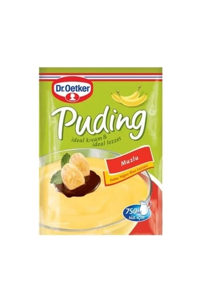 Dr. Oetker Dr.oetker Puding Muzlu 120 gr ürün görseli