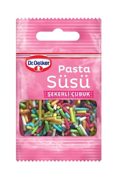 Dr. Oetker Dr.oetker Dekor Pasta Süsü Şekerli Çubuk 10 gr - Resim 2