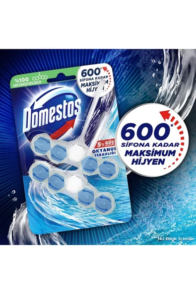 Domestos Wc Blok 5 Lı Okyanus Ferh. 2 Lı - 2