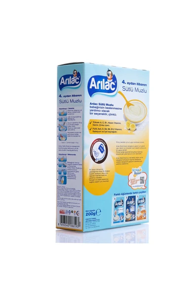 ARI Lac Instant Ek Gıda Sütlü Muzlu 200 gr - 3