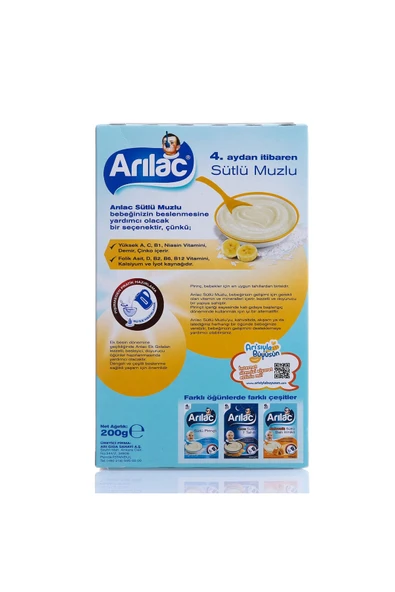 ARI Lac Instant Ek Gıda Sütlü Muzlu 200 gr - 2