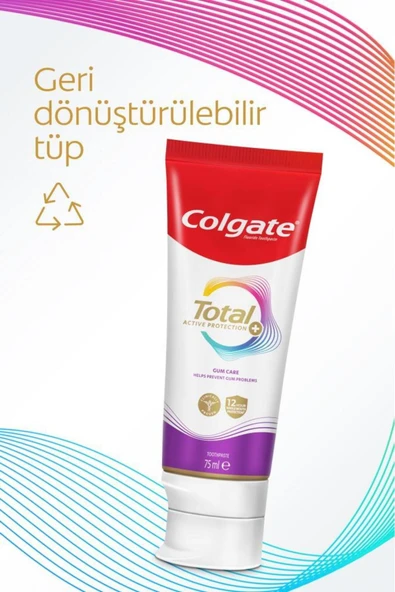 Colgate Total Pro Diş Eti Sağlığı Diş Macunu 75ml - Resim 2
