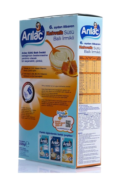ARI Lac Ballı Irmikli Kaşık Maması 200 gr - 3