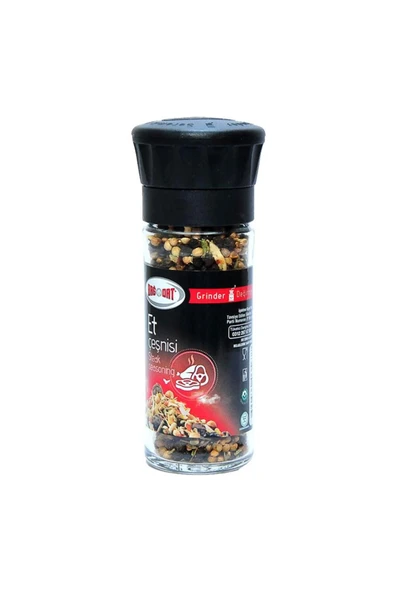 Bağdat Baharat Et Çeşnisi Cam Değirmen 45gr - 3