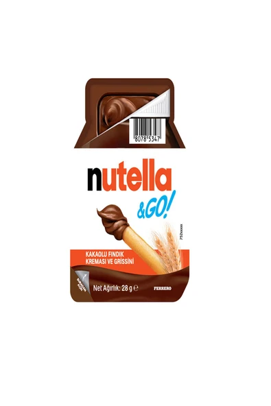Nutella & Go Kakaolu Fındık Kreması ve Grissini 28 G ürün görseli