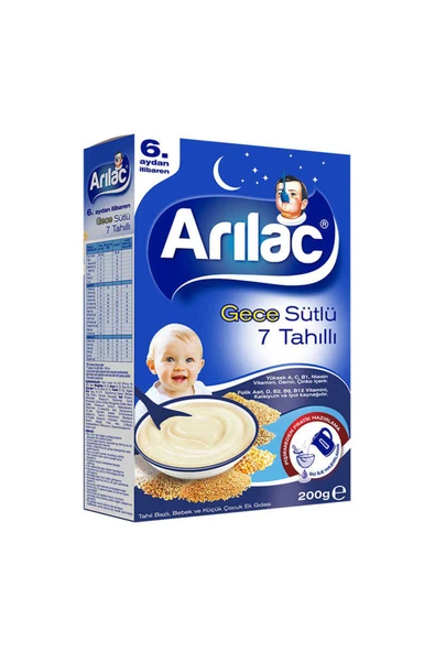 ARI Lac Instant Ek Gıda 7 Tahıllı Gece 200 gr ürün görseli 1