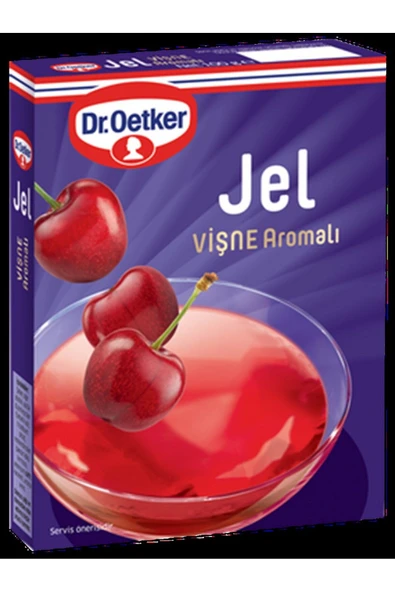 Dr. Oetker Jel Vişne Aromalı 100 gr ürün görseli