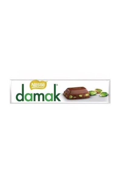 Nestle Damak Antep Fistikli Sütlü Çikolata Baton 30 gr - Resim 2