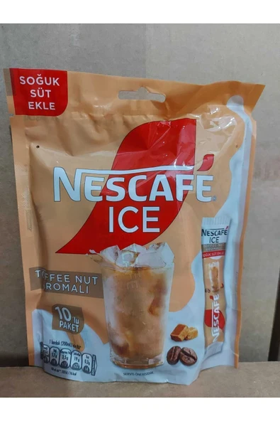 Nescafe Ice Toffee Nut Aromalı 10 Lu YENİ ÜRÜNNN ürün görseli
