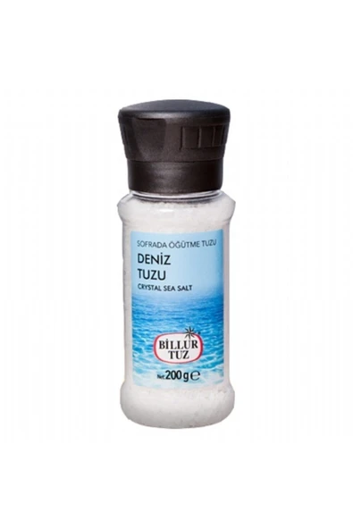 Billur Tuz Deniz Tuzu Plastik 200 gr - Resim 2