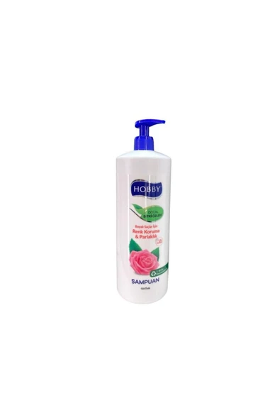 Hobby Şampuan Boyalı Saçlar Natural Gül Özlü 1lt - 1