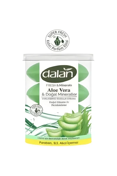 Dalan Fresh & Minerals Klasik Aloe Vera 110x4=440 gr ürün görseli