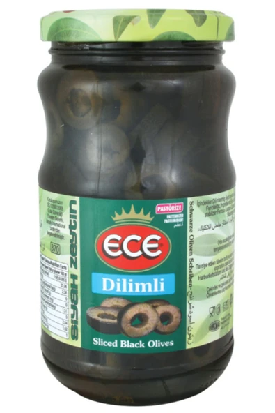 Ece Siyah Zeytin Dilimli 150 Gr. ürün görseli