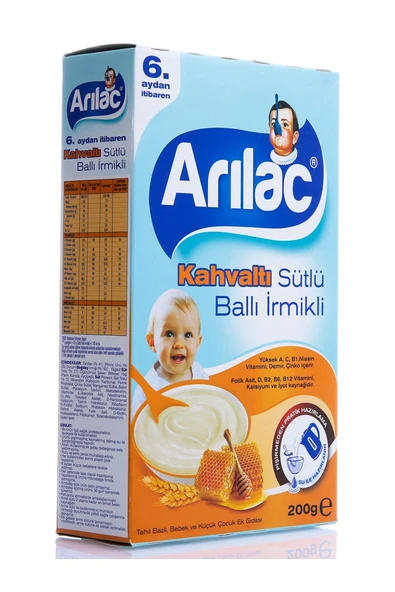 ARI Lac Ballı Irmikli Kaşık Maması 200 gr