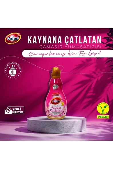 Vatan Kaynana Çatlatan Konsantre Çamaşır Yumuşatıcı 1440ml - 3