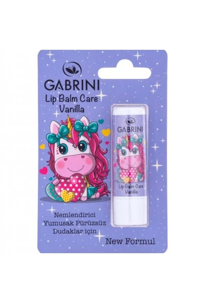 Gabrini Kids Lip Balm Care Vanilla ürün görseli