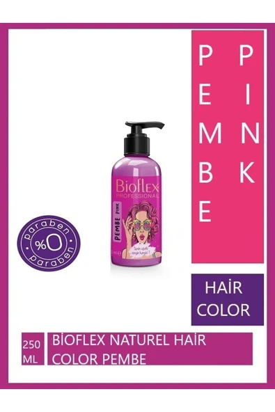 Bioflex Naturel Hair Color Pembe 250 Ml - 1