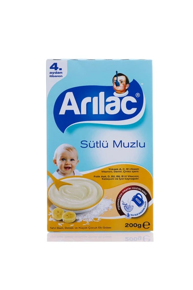 ARI Lac Instant Ek Gıda Sütlü Muzlu 200 gr
