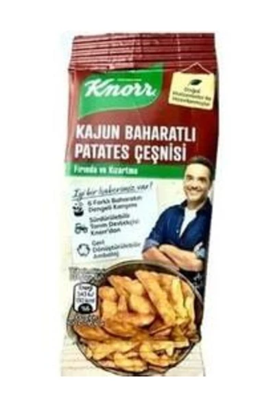 Knorr Kajun Baharat Patates Cesnisi 60Gr ürün görseli 1