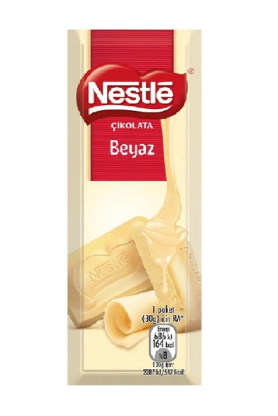 Nestle Baton Çikolata Beyaz 30 gr ürün görseli