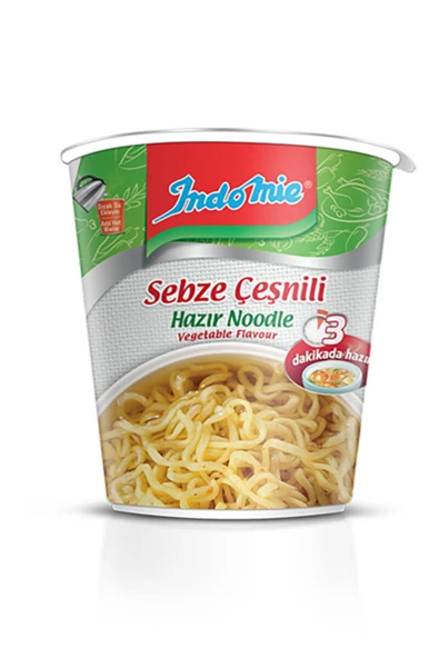 İndomie Indomie Sebze Çeşnili Hazır Noodle 60 Gr X 1 Adet ürün görseli