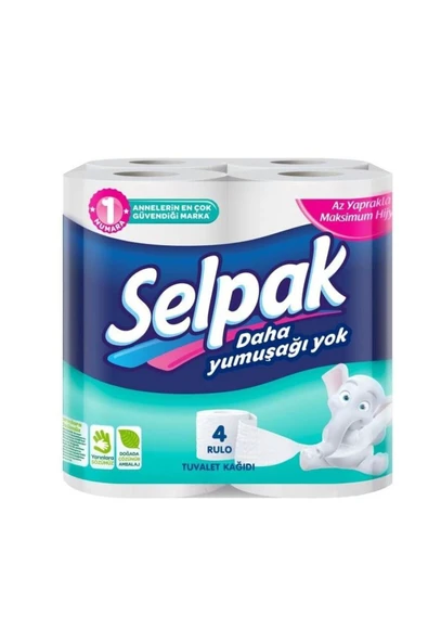 Selpak Tuvalet Kağıdı 4'lü ürün görseli 1