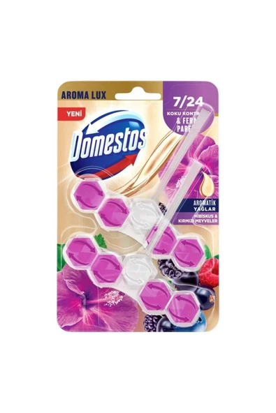 Domestos Wc Blok Hibiskus & Kırmızı Meyveler 2x50 G ürün görseli