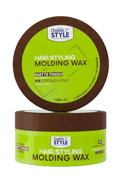 Ondüla Snow Ondüla Style Matte Fınısh Wax Fıx Strong Hold Saç Şekillendirici ürün görseli