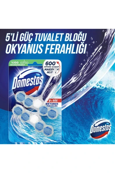 Domestos Wc Blok 5 Lı Okyanus Ferh. 2 Lı - 3