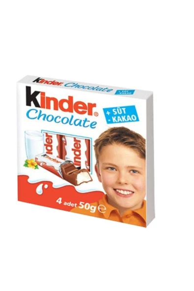 Kinder Chocolate 50 gr ürün görseli