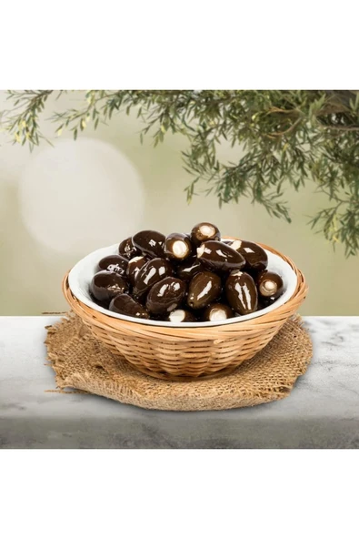 Sosero Peynir Dolgulu Siyah Zeytin 300 gr - 2