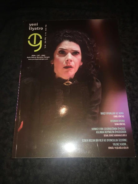 YENİ TİYATRO Sanat Dergisi Mart 2018 Sayı 103 OYUNUN OYUNU - Sema Göktaş (Sahafiye Kitap)