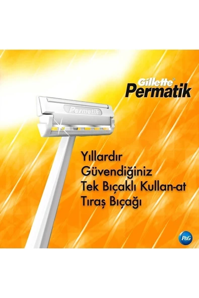 Gillette Kullan At Tıraş Bıçağı 10'lu - Resim 3