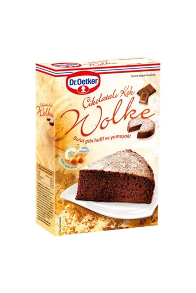 Dr. Oetker Wolke Çikolatalı Kek Karışımı 455 gr ürün görseli