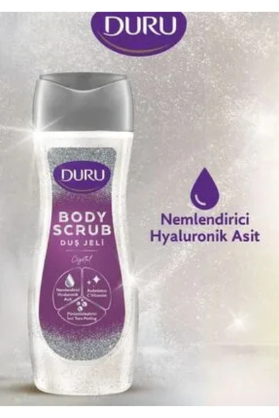 Duru Duş Jeli 250 ml Body Scrub Dj Crystal