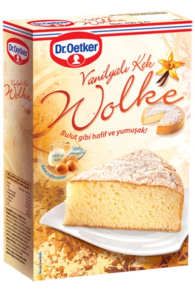 Dr. Oetker Wolke Vanilyalı Kek Karışımı 430 Gram ürün görseli