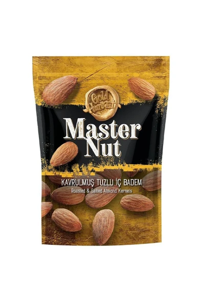 Gold Harvest Master Nut İç Tatlı Badem Tuzlu 135 g ürün görseli